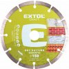 Extol Craft 108813 | Diamantový rezný kotúč segmentový na suché rezanie priemer 150x7,0x2,3x22,23 mm