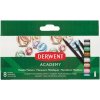 Fixky, sada, DERWENT, Academy, 8 rôznych metalických farieb