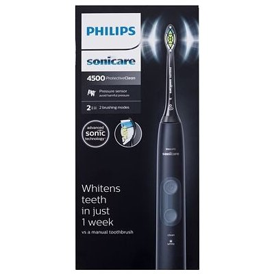 Philips Sonicare 4500 Protective Clean HX6830/44 Black sonický elektrický zubní kartáček