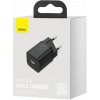 Baseus Travel Charger Super Si 1C Quick Charger 25W EU Black (CCSP020101)