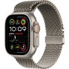 Apple Watch Ultra 2 49 mm prírodný titán s prírodným titánovým milánskym ťahom L MX5T3CS/A