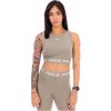 Dámske tréningové tielko NIKE PRO-DF 365 CROP TANK-320-Beige Béžová M 2025