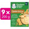 GERBER Organic nemliečna kaša s príchuťou sušienky 9 x 200 g