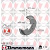 Brzdový bubon OTTO ZIMMERMANN GMBH 400.5071.20