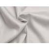 Světle šedé saténové prostěradlo 240x230 plachta bez gumy - Brotex