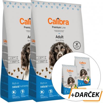 Calibra Dog Premium Line Adult 2 x 15 kg