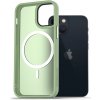 AlzaGuard Matte Case Compatible with MagSafe iPhone 13 Mini zelené