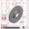 ZIMMERMANN Brzdový kotúč 450.5212.52