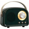 PRENOSNÉ KUCHYNSKÉ RÁDIO FM BLUETOOTH RETRO USB SD AUX MP3 S AKUMULÁTOROM