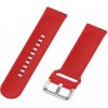 eses Silikónový remienok s prevliekaním - Červený, 22 mm