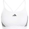 adidas AEROREACT TRAINING LIGHT-SUPPORT 3-STRIPES BRA Dámska športová podprsenka, biela, XL C-D