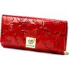 Gregorio BTE-122 červená dámska kožená peňaženka 19,5 x 10 x 4 cm