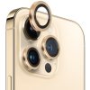 NORTHJO sklá s kovovým rámčekom na ochranu šošoviek zadného fotoaparátu pre iPhone 11 Pro / 11 Pro Max / 12 Pro - zlatá - možnosť vrátiť tovar ZADARMO do 30tich dní