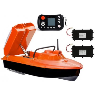 Nightfox Zavážacia loďka JABO 2BG s GPS a SONAR oranžová