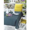 Obrus na záhradný stôl tmavozelený 160x220 cm