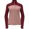 Odlo Dámska stredná vrstva W PERFORMANCE WOOL X WARM ružová