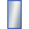 DANTIK - Zrkadlo v rámu, rozmer s rámom 60x120 cm z lišty RETRO modrá (2532)