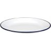 Smaltovaný tanier s modrou linkou nízky 24cm - Ibili - Ibili