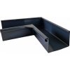 Covernit Lakovaný odkvapový roh žľabu SQUARE 120 mm Vnútorný