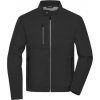 DAIBER JN 1316 / Pánska 2-vrstvová softshellová bunda - black XL