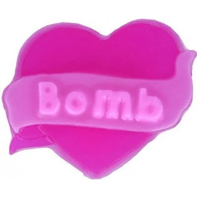 Bomb Cosmetics Srdce - Hearts Desire 3D prírodné glycerínové mydlo 90 g