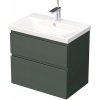 Intedoor Kúpeľňová skrinka s umývadlom LANDAU 70x65 cm zelená