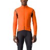 Castelli Perfetto RoS 2 Jacket, Red orange/ Dark gray Veľkosť: M Pánska bunda do daždivých a veterných podmienok