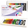 Pentel Artist Voskovky na textil sada 15 ks