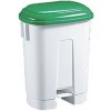 Odpadkový kôš Sirius, zelený, 60 l