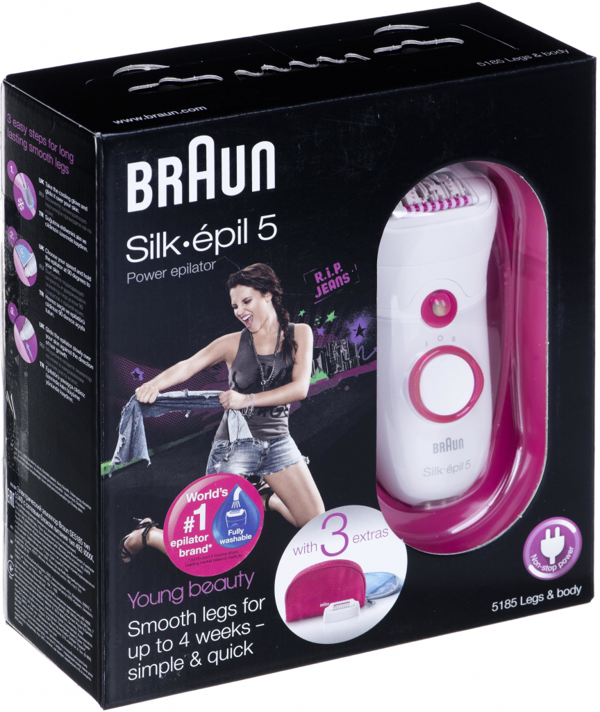 Braun Silk-épil 5 5-185 od 55,9 € - Heureka.sk