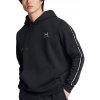 Mikina s kapucňou Under Armour UA Icon Fleece HD Taping-BLK 1389356-001 Veľkosť L