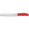 Victorinox - Kuchynský nôž na chlieb SWISS CLASSIC 21 cm červený 6.8631.21C1B