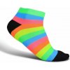 TXR Športová nízka ponožka Neon pruhovaná 46/48