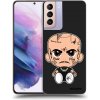 Picasee silikónový čierny obal pre Samsung Galaxy S21+ 5G G996F - Separ
