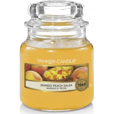 Yankee Candle | Yankee Candle - Vonná sviečka MANGO PEACH SALSA malá 104g 20-30 hod. | YC0031