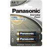 PANASONIC Alkalické baterie Everyday Power LR6EPS/2BP AA 1,5V (Blistr 2ks)