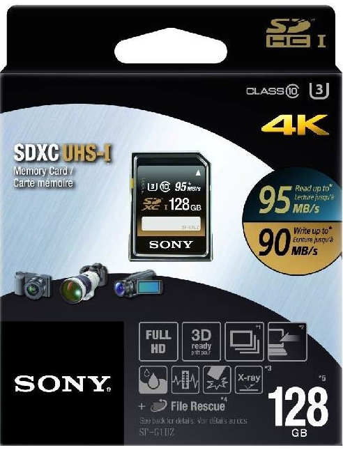 Sony SDXC Pro 128GB UHS-I U3 SFG1UZ