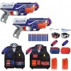 Nerf N-Strike Elite Set 2 x Disruptor C2544 + 2 vesty a príslušenstvo dvojitá sada