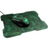 Myš Trust GXT 781 Rixa Camo Gaming & Mouse Pad (23611) čierna/zelená