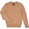 Polo Ralph Lauren LS Cable cn-tops-sweater béžová