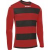 Joma Futbalový dres s dlhým rukávom EUROPA III BLACK-RED T-SHIRT S/S Veľkosť: XXL/3XL