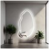 Alfaram Organické zrkadlo s osvetlením - TOPAZ LED II 2133