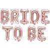 PartyDeco Foliový balón - Bride to Be