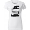 T-ričko Alfa Romeo 159 dámske tričko Farba trička: Biela, Farba potlače: Čierna, Veľkosť: XS