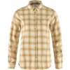 Fjällräven Övik Flannel Shirt W, Veľkosť S, Farba CHALK WHITE-DUNE BEIGE