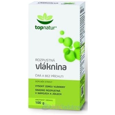 topnatur PSYLLIUM VLÁKNINA výživový doplnok, 100g