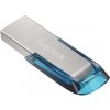 SanDisk Flash Disk 128 GB Ultra Flair, USB 3.0, tropická modrá (SDCZ73-128G-G46B)