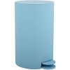 MSV pedálový odpadkový kôš Osaki, matný svetlomodrý, plast, 3 l