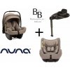 Set autosedačky Nuna PIPA Next + TODL Next + otočná základňa BASE CURV 2025 Cedar