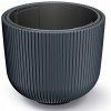 Kvetináč plast sivý Prosperplast 29,8 cm x 29,8 x 25,7 cm